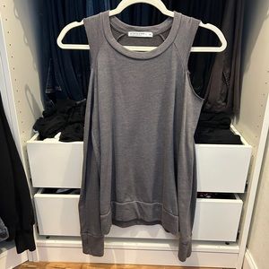 Stateside Shoulder Cut Out Sweatershirt